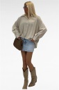 blusa arricciata sul fondo morning